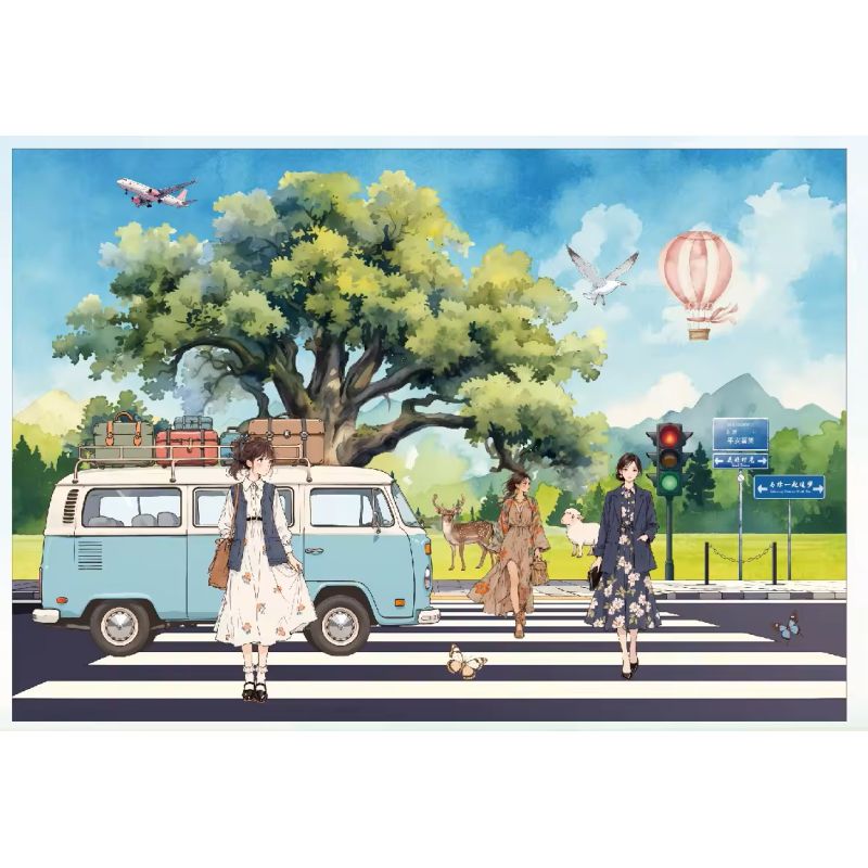 Brise sur la ville