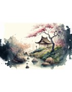 Stickers Paysages Asiatiques Zen – Calme & Sérénité | ONNM